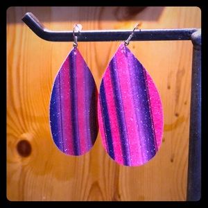 Tear drop earrings